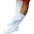JOBST® Sensifoot™ Diabetic Compression Socks, White, Large, 2/PR (676962_PR)
