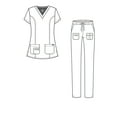 thumbnail image 6 of Adar Uniforms Women’s Scrub Set - Enhanced V-Neck Top/Multi Pocket Pants, 6 of 7
