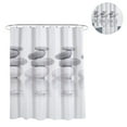 thumbnail image 2 of Cortina de ducha Zen Stone Hierba salvaje Reflejo en agua Cortinas de ducha 12 ganchos, diseño de meditación Cortina de ducha de baño de tela impermeable Adepaton 2034895-1, 2 of 9