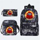 thumbnail image 1 of Mochila 3D Game Among Us para niños y niñas Bolsa Escolar dibujos animados, 1 of 4
