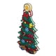 thumbnail image 4 of Luz LED de decoración navideña, lámpara iluminada de PVC para ventana de Festival, silueta de árbol de Navidad con ventosa para Decoración, 4 of 14