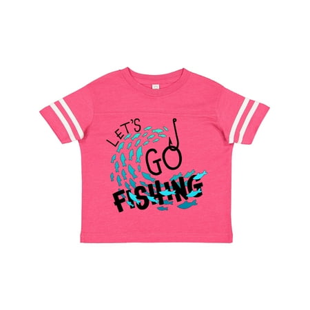 

Inktastic Let s Go Fishing Gift Toddler Boy or Toddler Girl T-Shirt