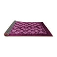 thumbnail image 2 of Ahgly Company Indoor Square Oriental Pink Industrial Area Rugs, 5' Square, 2 of 4