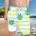 thumbnail image 2 of NOLDARES Boys Swim Trunks Liner Compression Boy Bathing Suit Quick Dry Beach Swimsuit Toddler Swim Shorts(Light Green,10-13 Years), 2 of 6