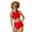 Red1, variant on lnmuld Kids Swimsuits Fashionable Two Piece Bikini Swimsuit for Girls Youth Teen Beach Sport Swimwear Size:11-12 Years