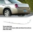 thumbnail image 3 of Chrome Rear Bumper Moulding Trim - Stylish Back Bumper Side Moulding Strip for 300 3.5L 2005-2010 US Version, 3 of 7