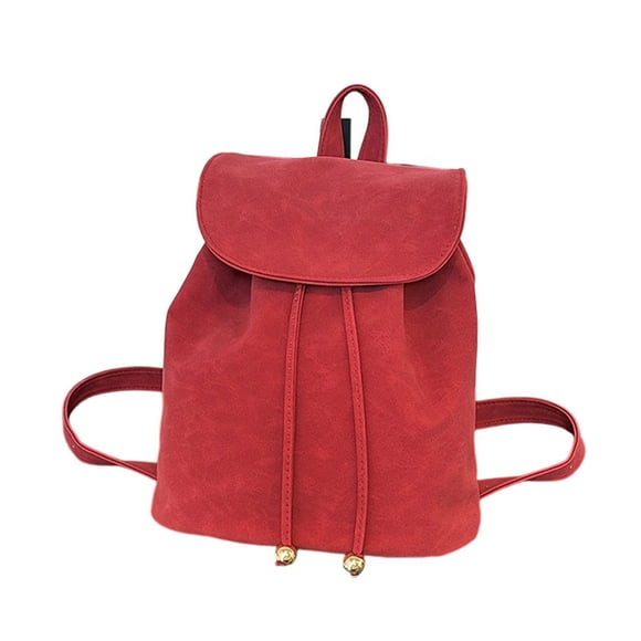Suede Backpack Wallet Lady's Drawstring Small Backpack Backpack Casual Backpack Stationery Organizer for Desk Stationery Cards And Envelopes Set Easter Crafts Craft Organizers And Storage Tote Folding