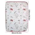 thumbnail image 3 of Sofa Vama Ropa de Cama Esterilla urinaria para bebés, lavable, impermeable, de gran tamaño, peinada, para la menstruación, 80 x 100 cm for Navideño, 3 of 3