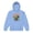 Carolina Blue, variant on The Surf Monster Youth heavy blend hoodie