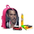 thumbnail image 3 of Johnny Depp Backpack Cute Print Daypack Lightweight Casual Backpack Travel Hiking Backpacks, 3 of 6