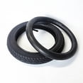 thumbnail image 3 of 14x2.125\" Bike Straight/Bent Type Valve Tyres Bicycle Rubber Inner Tube + Tire, 3 of 7