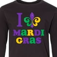 thumbnail image 4 of Inktastic I Love Mardi Gras Long Sleeve Youth T-Shirt, 4 of 5