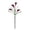 B003- Purple, variant on Outdoor Solar Pathway Lights for Yard, Solar Garden Lights Outdoor Waterproof, Outdoor Pathway Lights Solar Powered, Solar Yard Lights Outdoor Waterproof, Yellow Simulated Floral