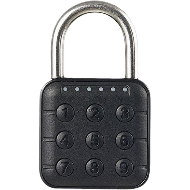 Pack 3 Digit Combination Padlock with Retractable Cable, Adjustable Length up to 1m, Password Reset Button, Easy to Use, Suitable for Travel Bag