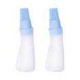 thumbnail image 1 of 2uds botella cepillo silicona Unique Bargains Rellenable Calor-Resistente Cocina Azul claro, 1 of 7