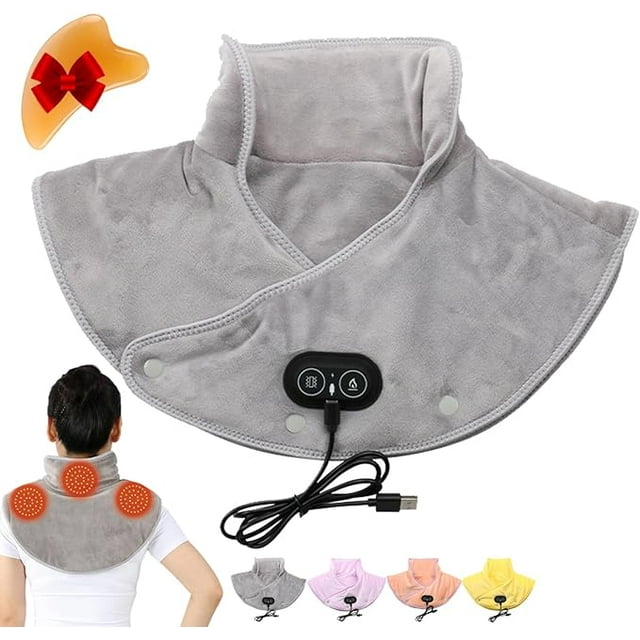 Lifweb Thermaease Pro, Lifweb Therma Ease Pro, Thermaease Pro Heating Pad, Grishay Thermaease Pro, Portable USB Heating Pad with Auto-Off Timers, 3 Heat Levels Plus 3 Massage Modes, 60S Fast Heating