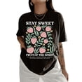 thumbnail image 2 of Boho Christian Strawberry T-Shirt – Fruits Of The Spirit Faith Graphic Tee, Cute Religious Shirt for Women & Men, 2 of 6