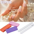 thumbnail image 4 of 22Pcs Manicure Tools Kit with 4 Nail Buffer Block 14 Straight Rubbing Strips 2 Polishing Strips 2 Mushroom Brush Professional Nail Manicure Set Portable Fingernail Files for for Nail Care, 4 of 11