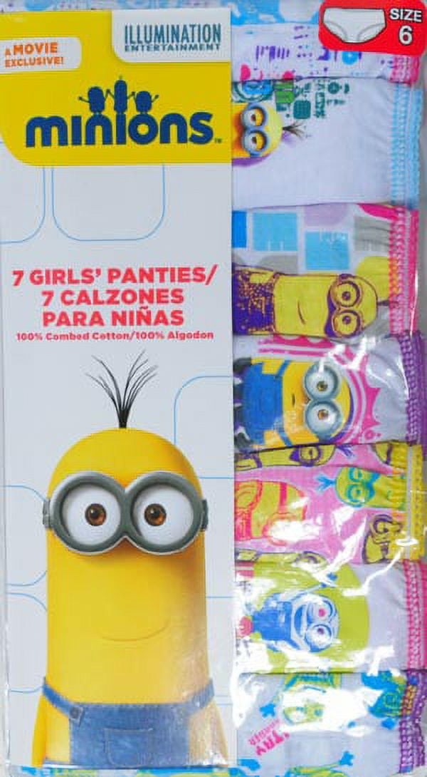 Despicable Me Girls' Underwear 7 Pack Panties (Little Girls & Big