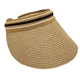 thumbnail image 1 of Sombrero para el sol con cinta de verano, sombrero de playa a rayas suave y transpirable, 1 of 5