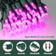 thumbnail image 2 of Cadena de luces LAMPHOME 100 LED rosas 6,6 m 120 V IP44, 2 of 7