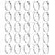 thumbnail image 1 of Uxcell 25 Pcs Abrazadera de Manguera 2-1/16"-3" de Acero Inoxidable Ajustable con Tornillo Phillips, 1 of 6
