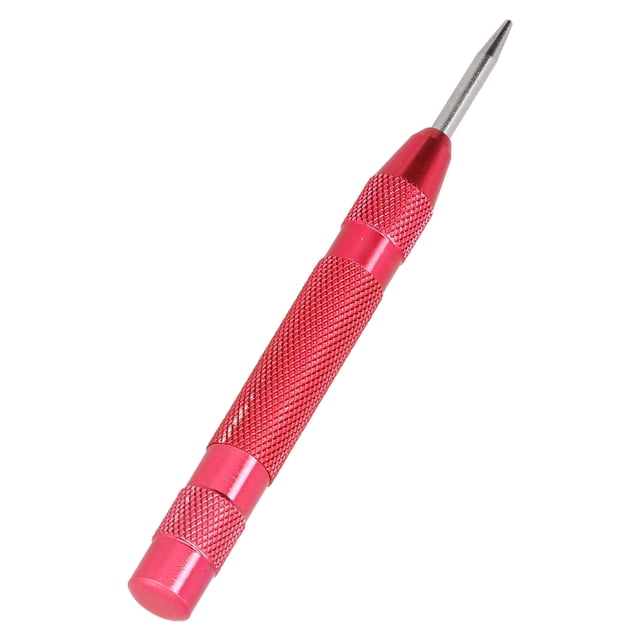 Punzón central automático Amonsee resistente duradero antideslizante con empuñadura estriada 130 mm