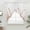 Orange, variant on Sage Green Spring Floral Swag Valances for Windows, Kitchen Window Curtains Over Sink, Watercolor Elegant Pastoral Flowers Window Treatment Curtains for Living Room/Bedroom 2 Panel Sets 36"x45"