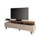 thumbnail image 4 of Mesa de TV Essenza con Repisa Superior y Puertas Abatibles | Diseño Curvo | 3 Compartimentos | Hasta 75”, 4 of 5