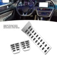 thumbnail image 3 of Cubierta De Almohadilla Del Pedal De Automóvil, Reemplazo De Almohadillas Antislipas De Goma De Acero Inoxidable Para , Sonata, Santa Fe Con Nexo, Palisade, IX35 IX45, Genesis,, 3 of 7