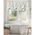 thumbnail image 4 of Dragonfly Valances for Windows Watercolor Colorful Wings Flying Valance Rod Pocket Light Filtering Short Window Treatments Curtains for Kitchen Bathroom Living Room Bedroom, 1 Panel, 60 x 18 Inch, 4 of 7
