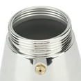 thumbnail image 2 of M Buder Cafetera Moka Extracción Visible Portátil de Vidrio y Acero Inoxidable para Hogar y Oficina Ideal para Café Espresso y Goteo Capacidad de 240 ml / 8.11 oz, 2 of 9