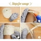 thumbnail image 4 of Cuerda de sisal natural de 8 mm x 60 m, cuerda de repuesto blanca natural antigua para gatos con un par de guantes protectores para árbol de gato flor de árbol de gato, 4 of 5