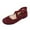 #226-Wine, variant on Censtreet Women's Loafer Flats Comfortable Office Work Shoes, Cute Penny Loafer Slip On Walking Driving Shoes