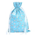 thumbnail image 1 of ziyahi Christmas Candy Bag Drawstring Cookie Snacks Wrapping Packing Pouch Xmas Printed Party Gift M, 1 of 7