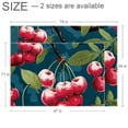 Cherry Premium Polyester Chair Mat Durable Floor Protector for