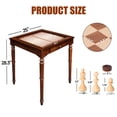 GSE Games & Sports Expert Deluxe 3-in-1 Wood Chess Checkers Backgammon ...