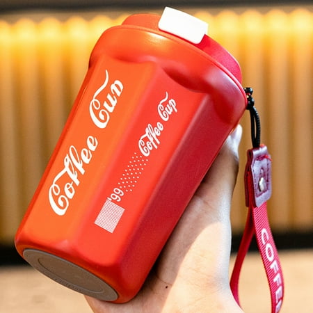 

Thermal Insulation Cup Coffee Thermos Jug in 5Colors:Black Yellow Green White Red for Coffee Tea Milk Beverage