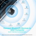 thumbnail image 2 of RHEA- Hakimonoe Upgraded Bluetooth 5.4 Adapter For Pc Laptop, Wireless Usb Transmit..., 2 of 6