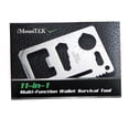 thumbnail image 5 of iMounTEK Mini Multitool 11-in-1 Stainless Steel Survival Tool Beer Can Opener Knife Fruit Peeler Wrench Saw Blade, 5 of 6