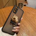 thumbnail image 3 of Funda mate para HONOR 70 50 30S 30 20 8X 9A 9X PLAY 4T X7 X8 X10 5G V40 Funda Coque Capa Shell travieso t-oso de peluche pareja, 3 of 5