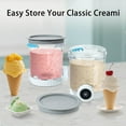 thumbnail image 7 of Saburrnity 2 pack Pint Containers Replacement for Ninja Swirl Ice Cream & Soft Serve Makers, 16oz Creami Swirl Pints and Lids Compatible with NC700 NC701 Series, BPA-Free & Dishwasher Safe, 7 of 7