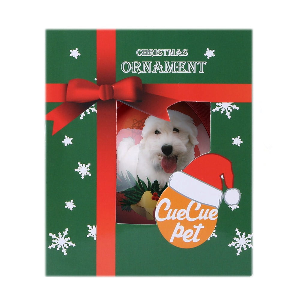 Dog Collection Twinkling Lights Christmas Ball Indoor Decorative Ornament