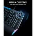 thumbnail image 3 of AUKEY KMG17 Mechanical Keyboard Blue Switches 104key with Volume Control Button, 3 of 9