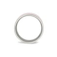 thumbnail image 5 of Ladies Pink Ceramic and Stainless Steel 7.5mm Polished Band Ring, 5 of 6