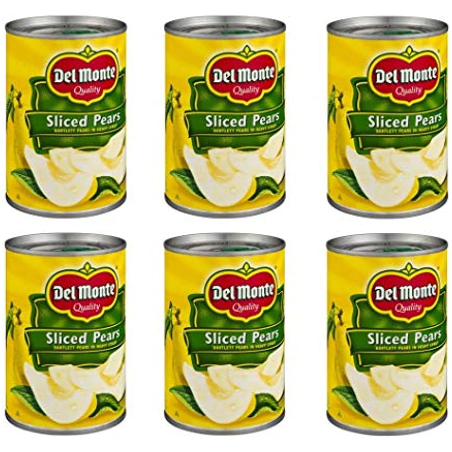Del Monte Canned Bartlett Sliced Pears In Heavy Syrup, 15.25Ounce