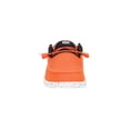 thumbnail image 6 of Heydude Wally Tri Party Casual Shoe | 42608-9CK Orange, 6 of 6