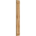 thumbnail image 2 of 11 1/8"W x 78"H TimberCraft Three 3 3/8" Boards Spaced Board-n-Batten Shutters w/Z-Bar, Rough Sawn Western Red Cedar (Per Pair), 2 of 13