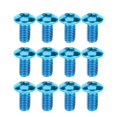 thumbnail image 2 of SHISUYAN 1 Box/12PCS Titanium Steel Brake Pad Screws Brake Fixing Screws Durable Screws for Mountain Bike (Blue), 2 of 8