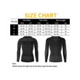 thumbnail image 2 of Men Compression Shirt Slimming Body Shaper Abs Control Undershirt Long Sleeve Shapewear, 2 of 5
